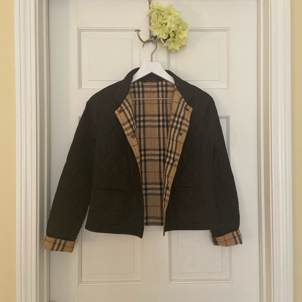Burberry London Quilted Jacket, Used Condition